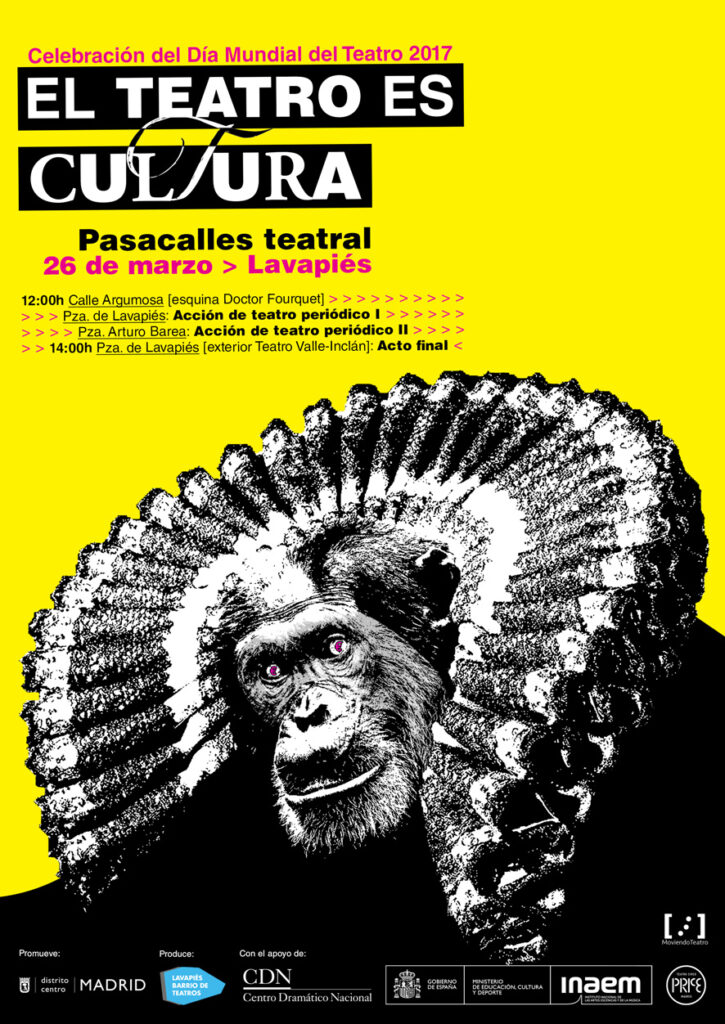 Pasacalles Pánico "Entre Monadas". Día Mundial del Teatro 2017